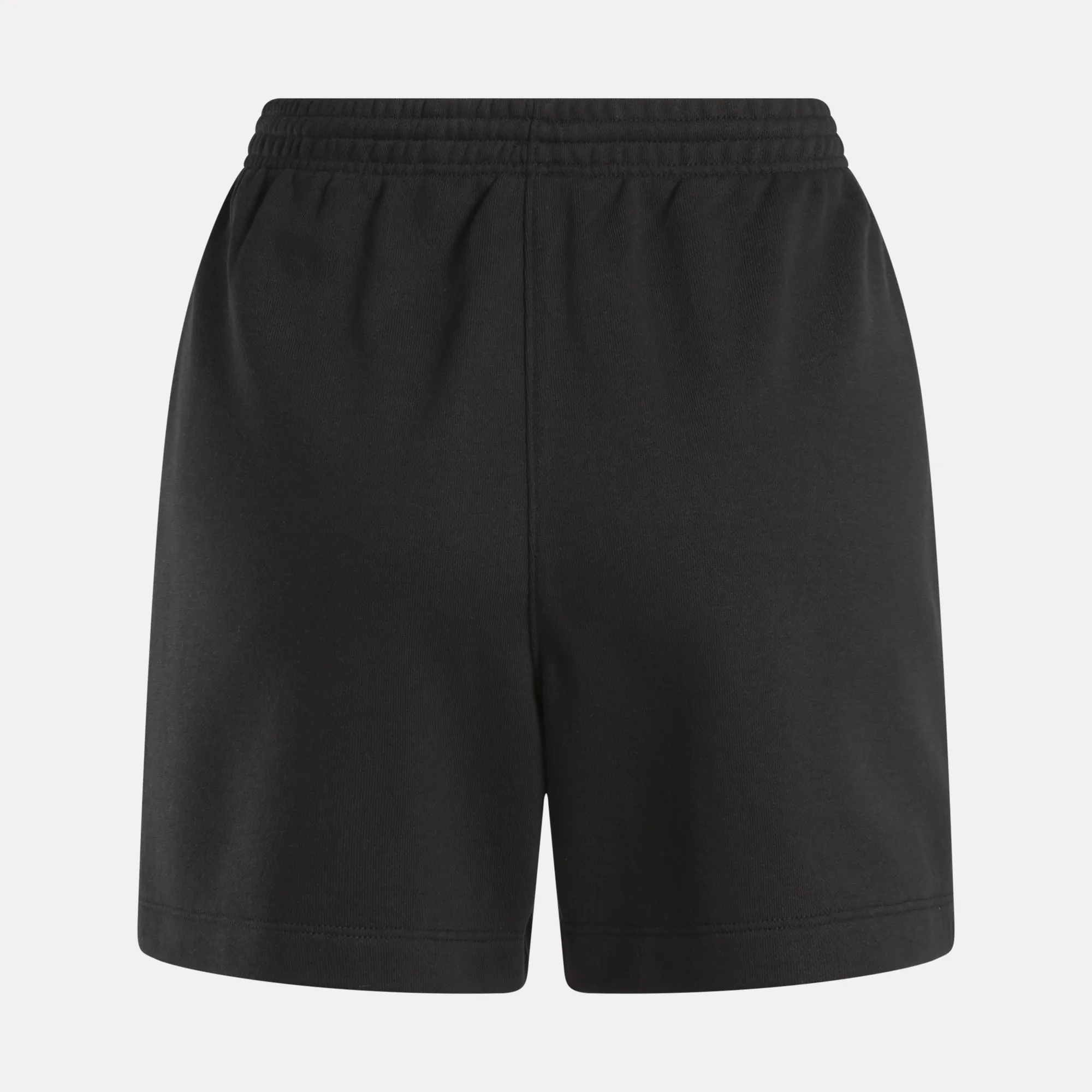 Women's French Terry Shorts with Small Logo - Comfortable Casual Shorts for Lounge, Gym & Summer Outfits
