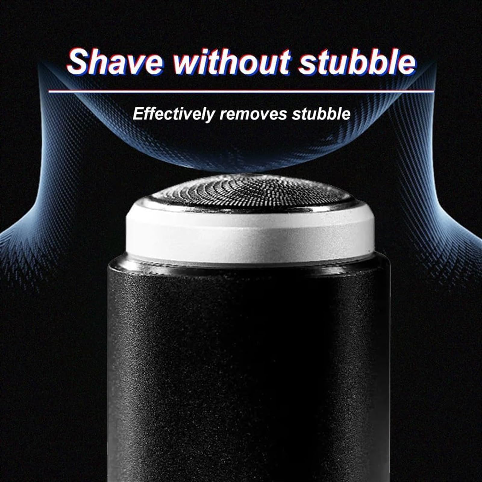 Upgraded Mini Portable Electric Shaver - IPX7 Waterproof Rechargeable Travel Razor for Men, Compact Washable Shaver for Business Trip, Office & Daily Use (Grey) - Perfect for On-the-Go Grooming & Travel Essentials