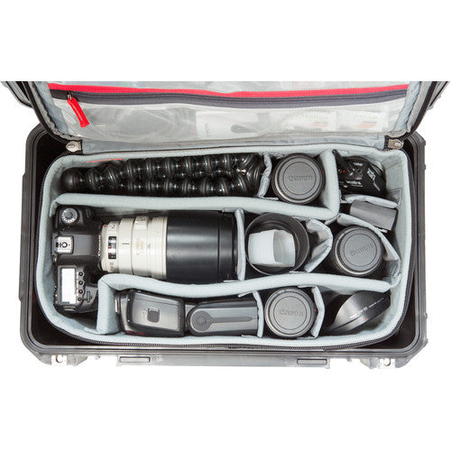 SKB iSeries 2011 7 Case with Think Tank Photo Dividers - Professional Camera Backpack for DSLR & Mirrorless Gear - Perfect for Travel, Wedding & Outdoor Photography (Black)