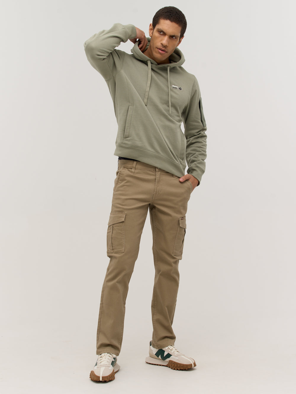 Brock Slim Fit Cargo Pants for Men - Tactical Military Style Joggers with Multiple Pockets | Perfect for Hiking, Workout & Outdoor Adventures