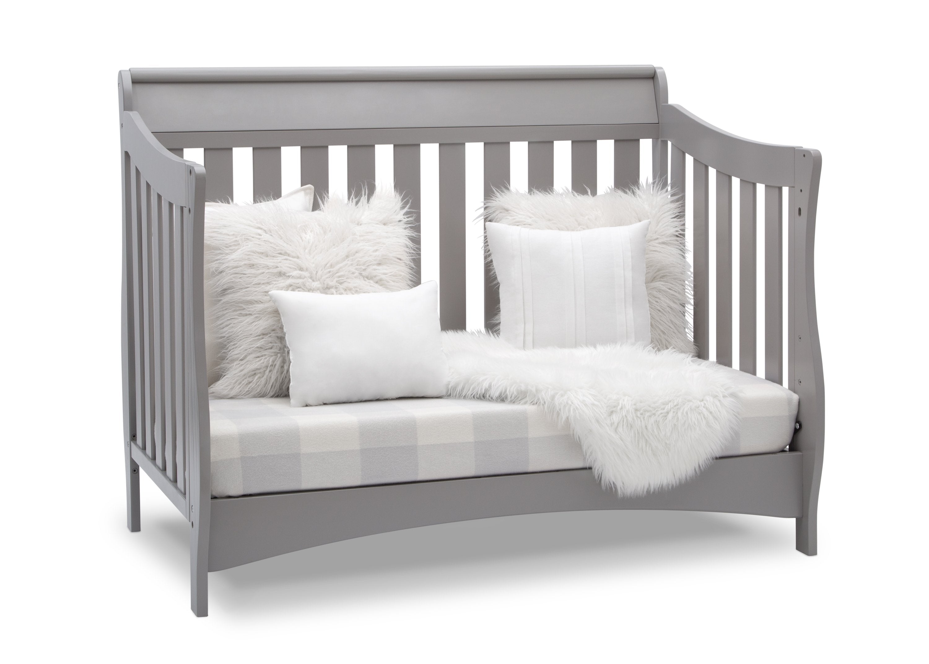 Bentley S Series Deluxe 6-in-1 Convertible Baby Crib - Nursery Furniture for Newborn to Toddler Bed | Perfect for Modern Nursery, Bedroom & Daycare