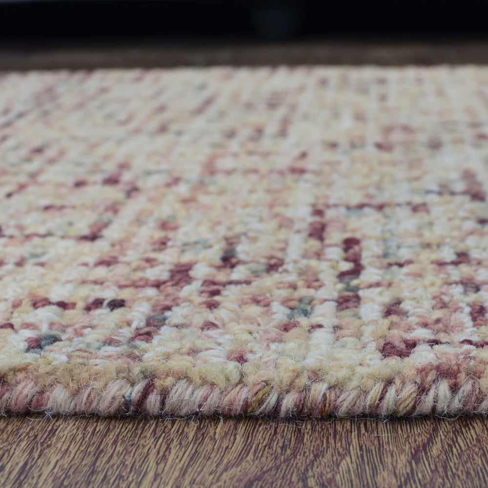 Pulse Hand Tufted Rug - Soft Modern Wool Area Rug for Living Room, Bedroom - Non-Slip Comfortable Floor Decor for Home & Office