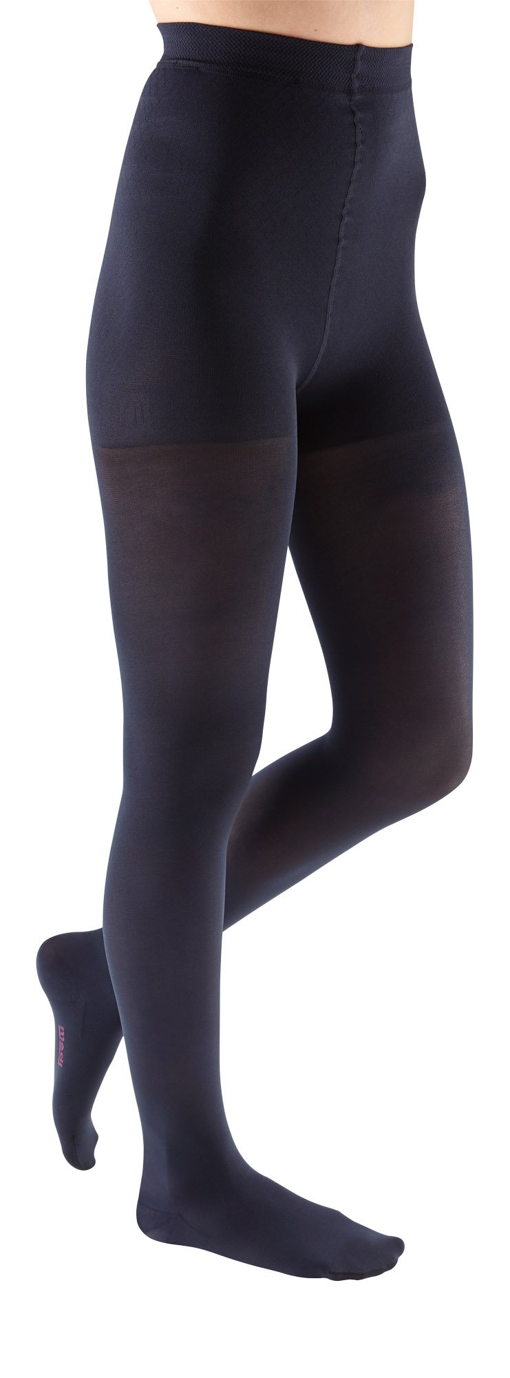 Mediven Comfort Women's 20-30 mmHg Closed Toe Compression Pantyhose - Navy VII Petite - Medical Support Stockings for Varicose Veins & Swelling Relief - Perfect for Travel, Work & Daily Comfort