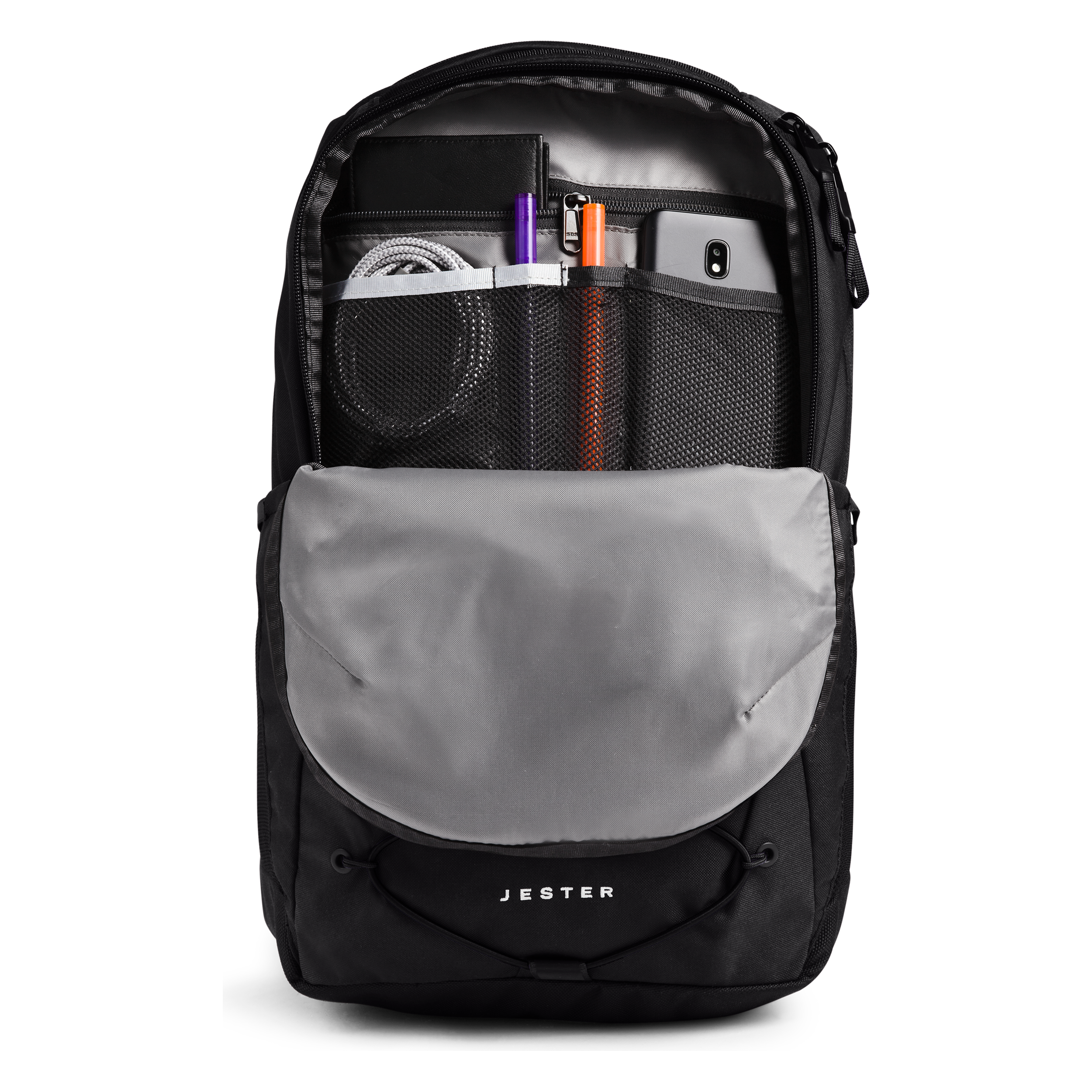 The North Face Women's Jester Backpack - Lightweight Laptop Daypack for Hiking, Travel & School - Durable Water-Resistant College Bookbag with Padded Shoulder Straps