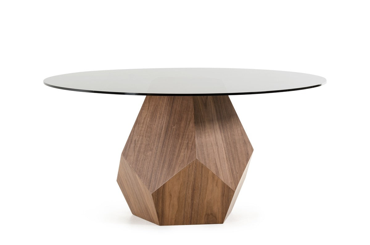 Round Dining Table - 48 Inch Modern Wooden Kitchen Table for Small Spaces | Perfect for Breakfast Nook, Apartment Dining & Cozy Family Meals
