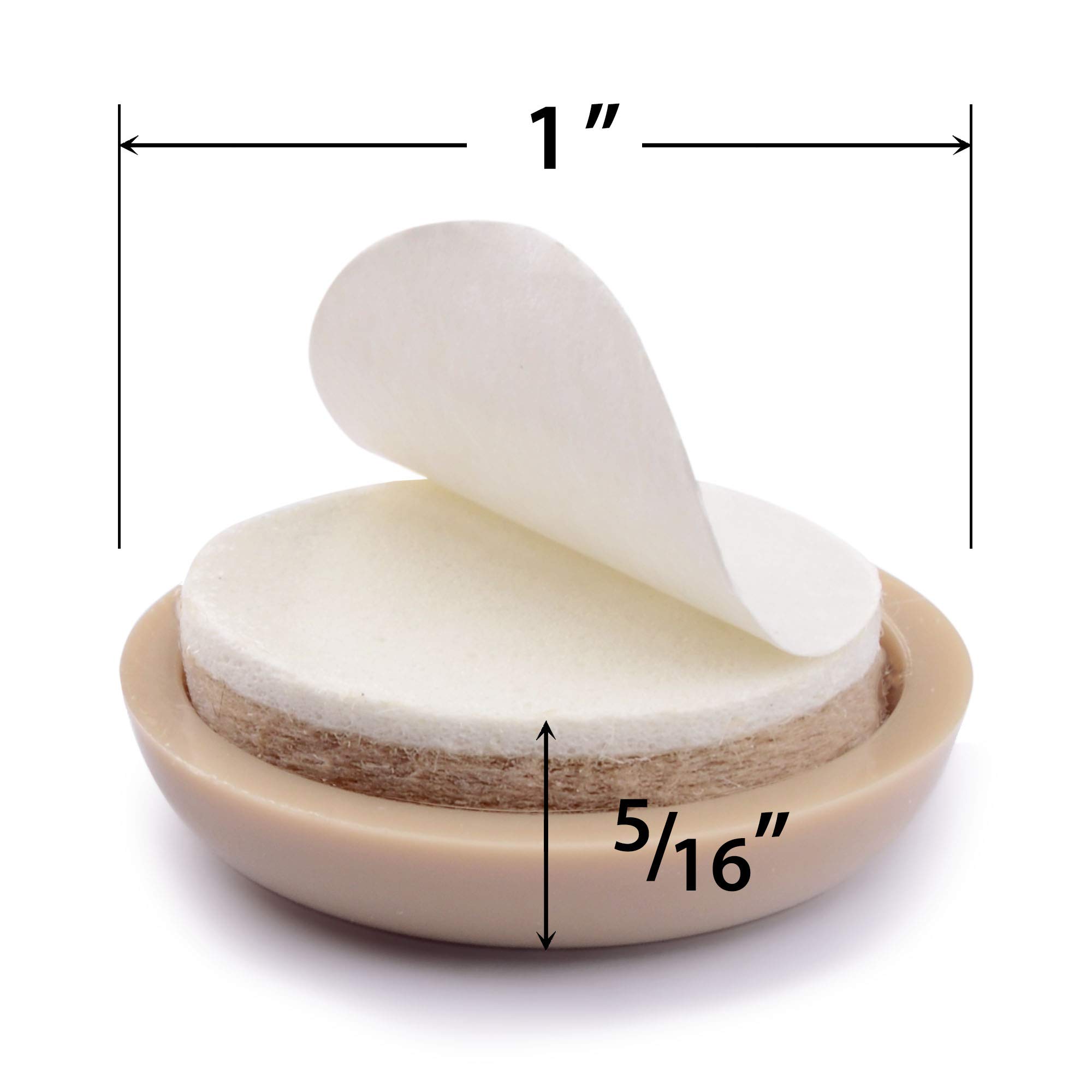 X-PROTECTOR Chair Sliders - 40 Pack 1