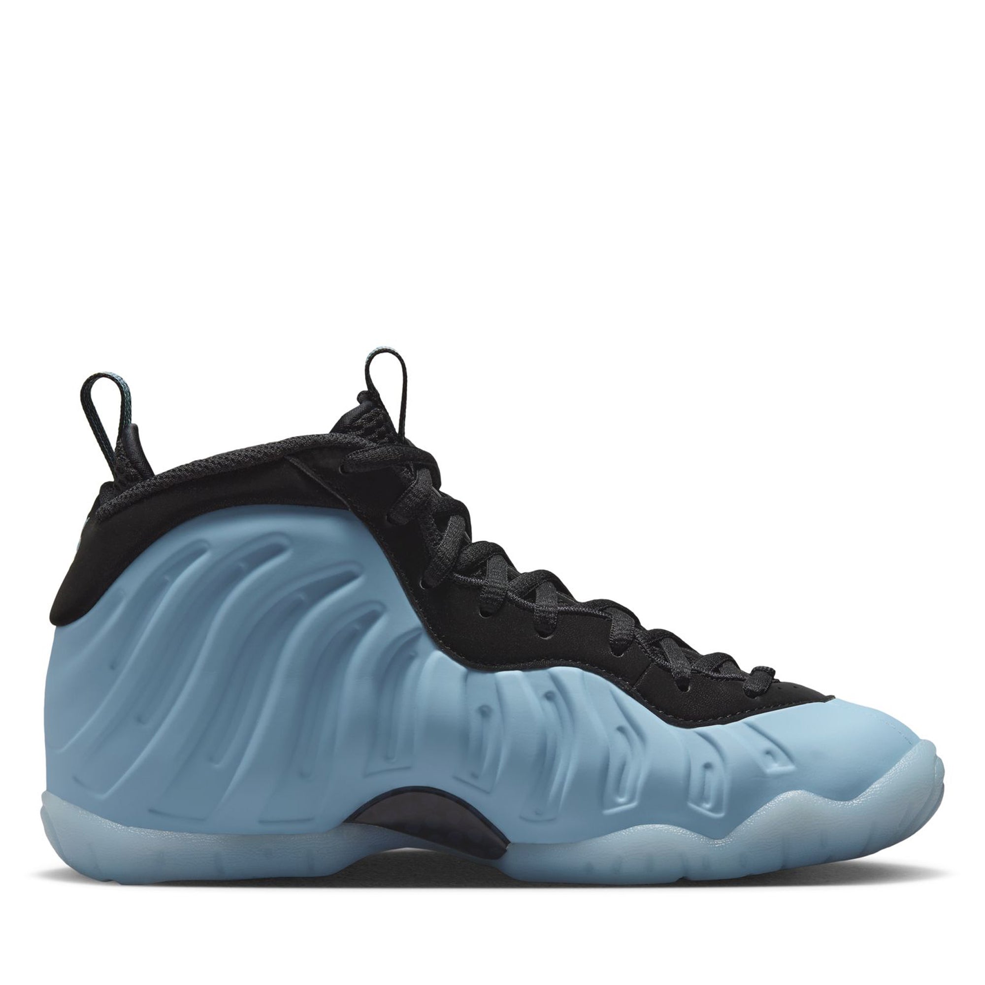 Nike Little Posite One GS Basketball Shoes for Kids - Psychic Blue/Black - Lightweight & Durable for Court Play and Casual Wear
