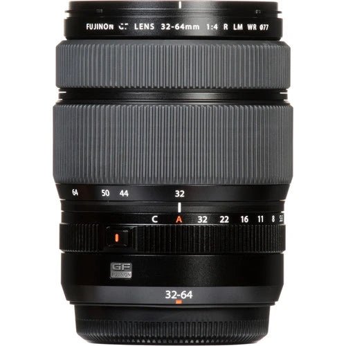 FUJIFILM GF 32-64mm f/4 R LM WR Lens - Medium Format Zoom Lens for GFX Cameras - Perfect for Landscape, Portrait & Travel Photography