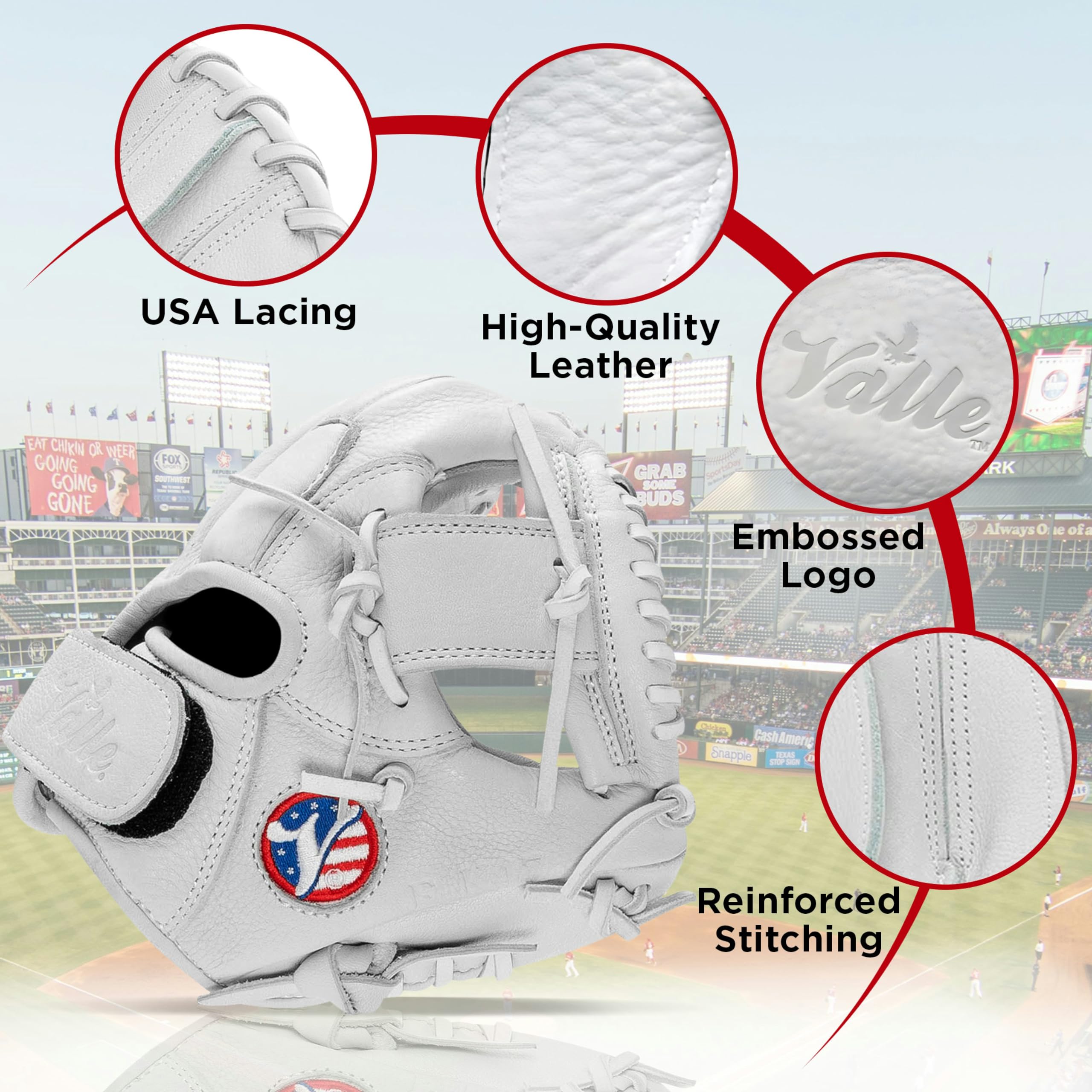 Eagle K47 4-Finger Infielders Baseball & Softball Training Glove - Premium Soft Leather for Elite Fielding Practice - Right/Left Hand Throw - Perfect for Drills, Games & Team Training