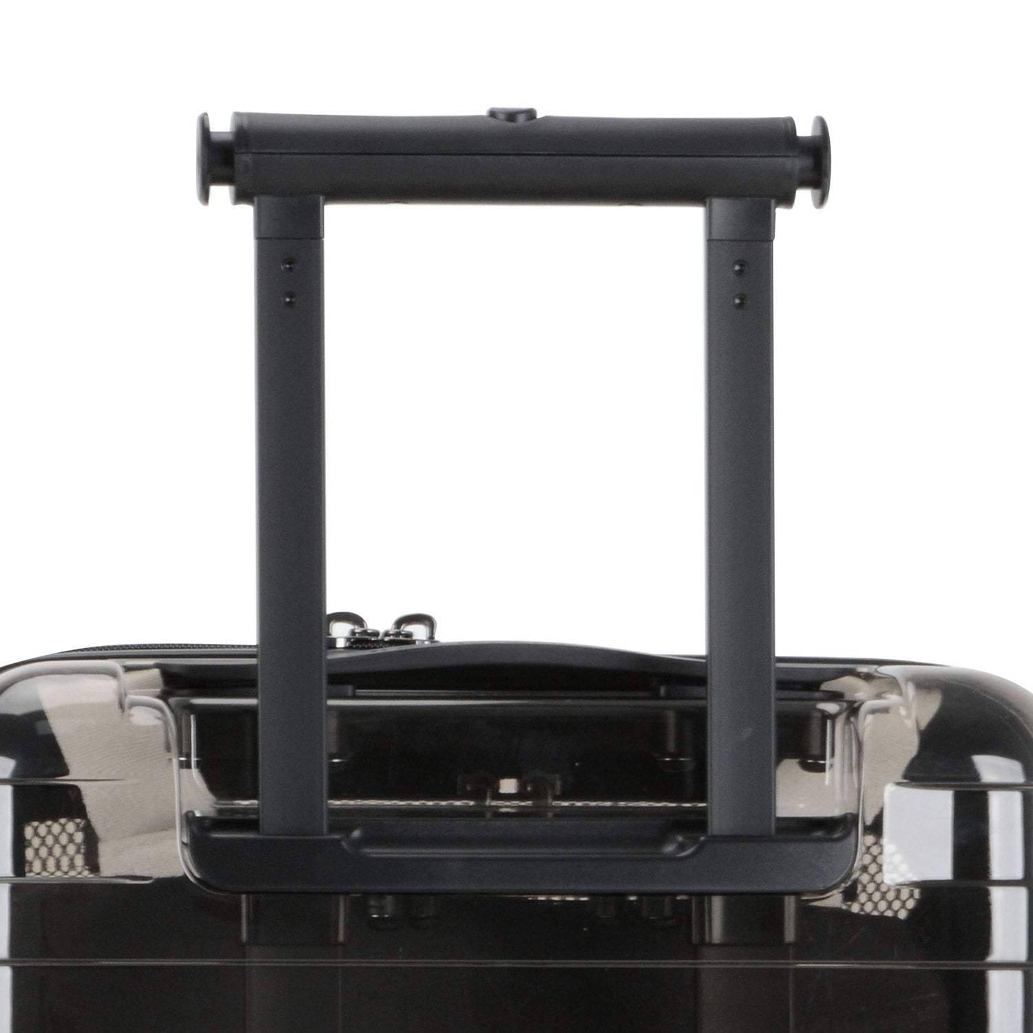 Millennial II Clear Transparent Carry On Luggage - Lightweight Durable Suitcase for Travel, Business Trips & Weekend Getaways