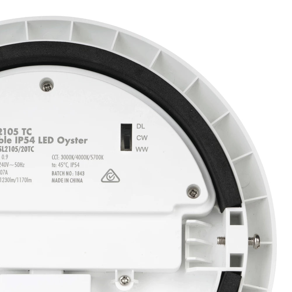 30W LED CCT Adjustable IP54 Waterproof Recessed Downlight - Perfect for Kitchen, Bathroom, and Commercial Lighting