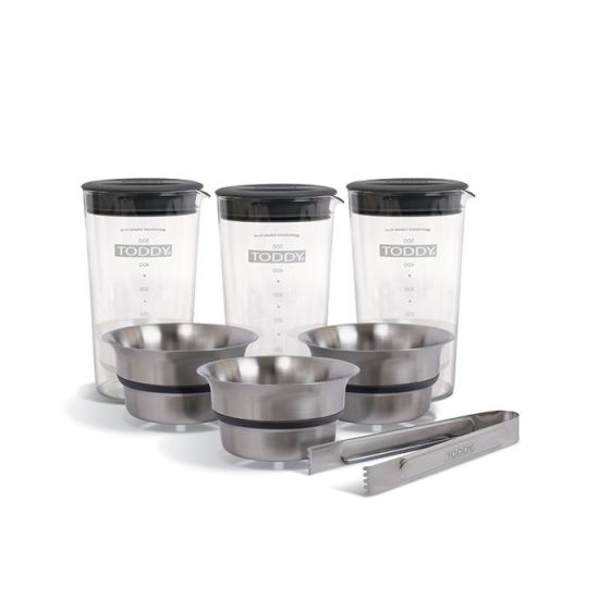 Toddy Cold Brew Coffee Maker Kit - Easy Home Brewing System for Iced Coffee & Cold Brew Tea - Perfect for Kitchen, Office & Outdoor Use