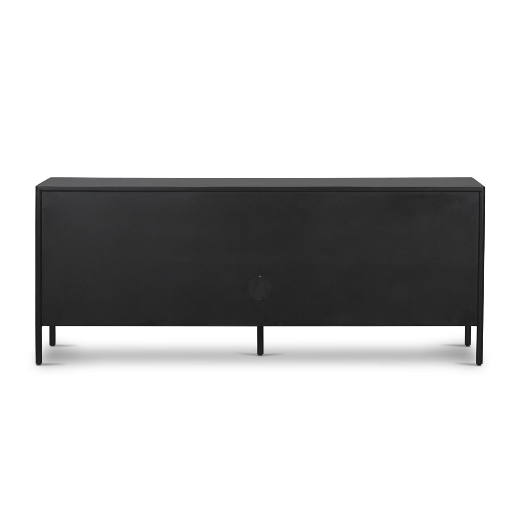 Modern Wooden TV Stand with Storage Shelves - 55 Inch Entertainment Center for Living Room - Perfect for Home Theater Setup & Media Organization