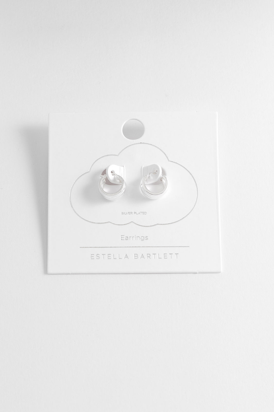 Chunky Silver Textured Hoop Earrings for Women - Trendy Statement Jewelry for Parties, Weddings & Everyday Wear