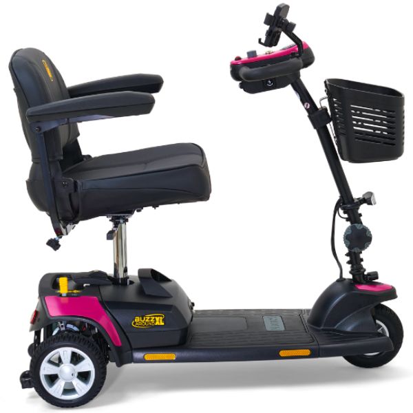Golden Technologies Buzzaround XL 3-Wheel Mobility Scooter - Lightweight & Portable Electric Scooter for Adults & Seniors - Ideal for Shopping, Travel & Outdoor Activities