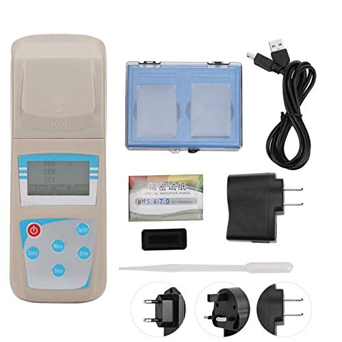 Portable Digital Residual Chlorine Tester - Water Quality Testing Meter for Swimming Pools, Drinking Water & Aquariums | pH & Chlorine Detector Analyzer | Perfect for Home, Lab & Outdoor Use
