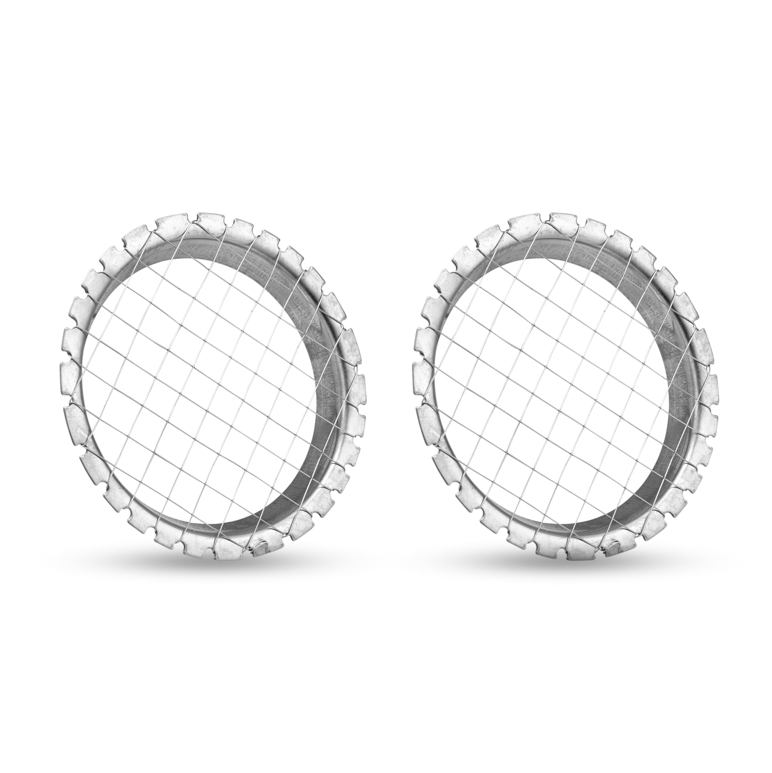 Premium Stainless Steel Egg Chopper - Manual Hard Boiled Egg Dicer, Wire Potato & Carrot Salad Cutter with Grid/Slicer (2-Piece Set) - Perfect for Meal Prep, Salad Bars & Healthy Snacking