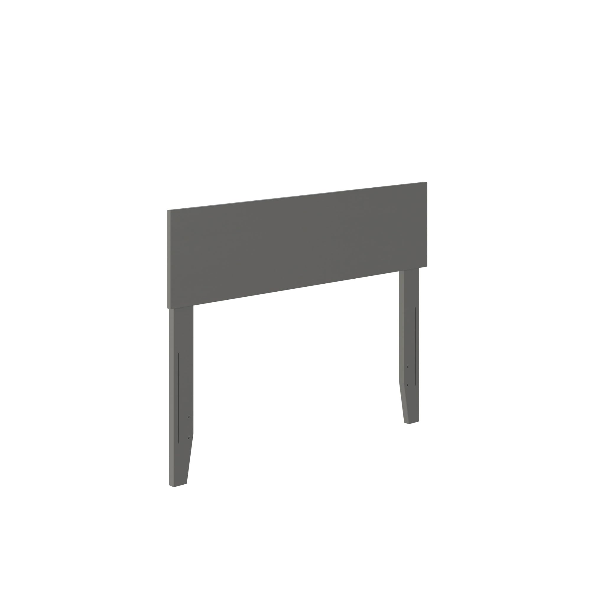AFI Orlando Twin Size Grey Upholstered Headboard with USB Charging Port - Perfect for Kids' Bedrooms, Dorms & Small Spaces