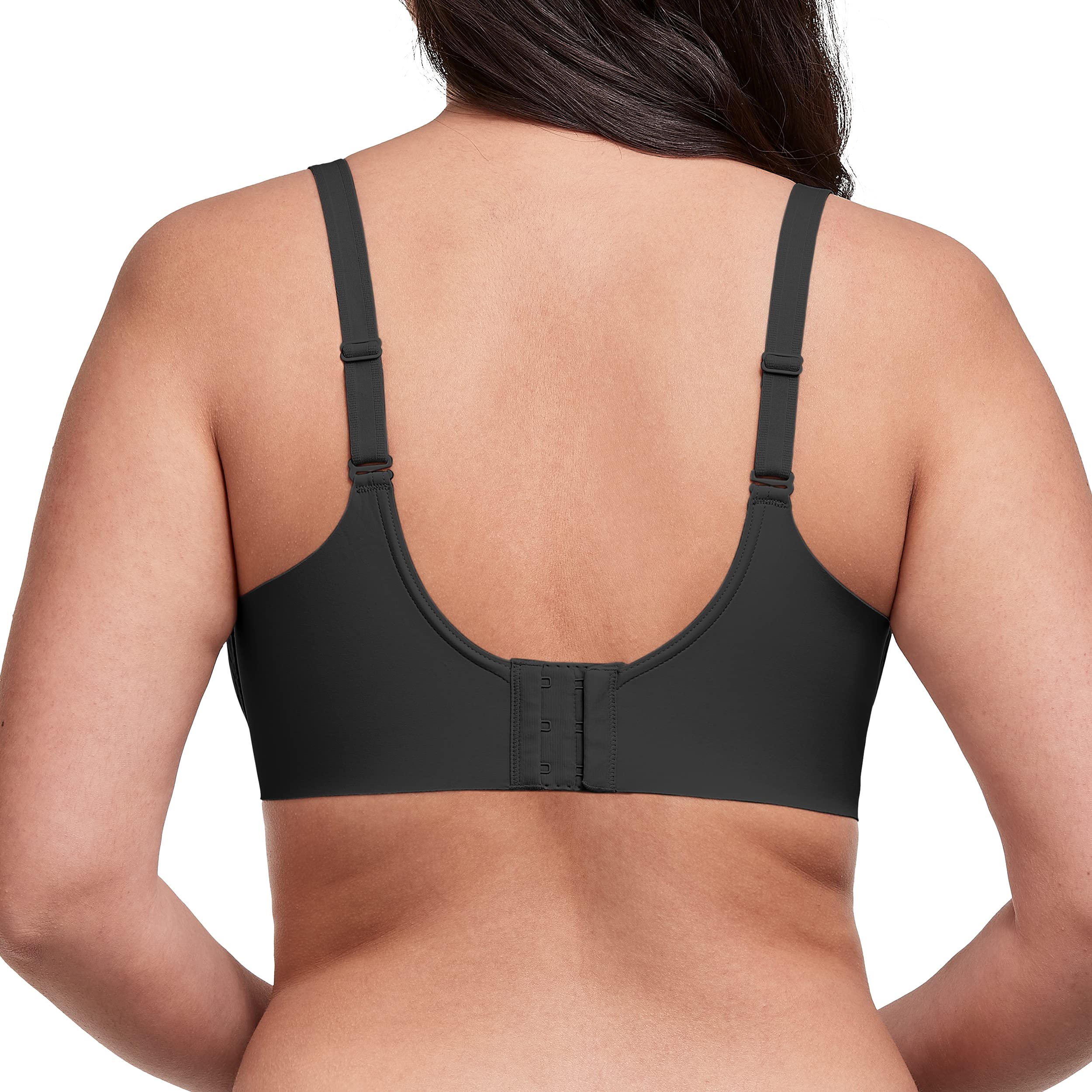 Maidenform Women's Dreamwire Back Smoothing Underwire Bra - Comfortable Full Coverage T-Shirt Bra for Everyday Wear & Workout Support