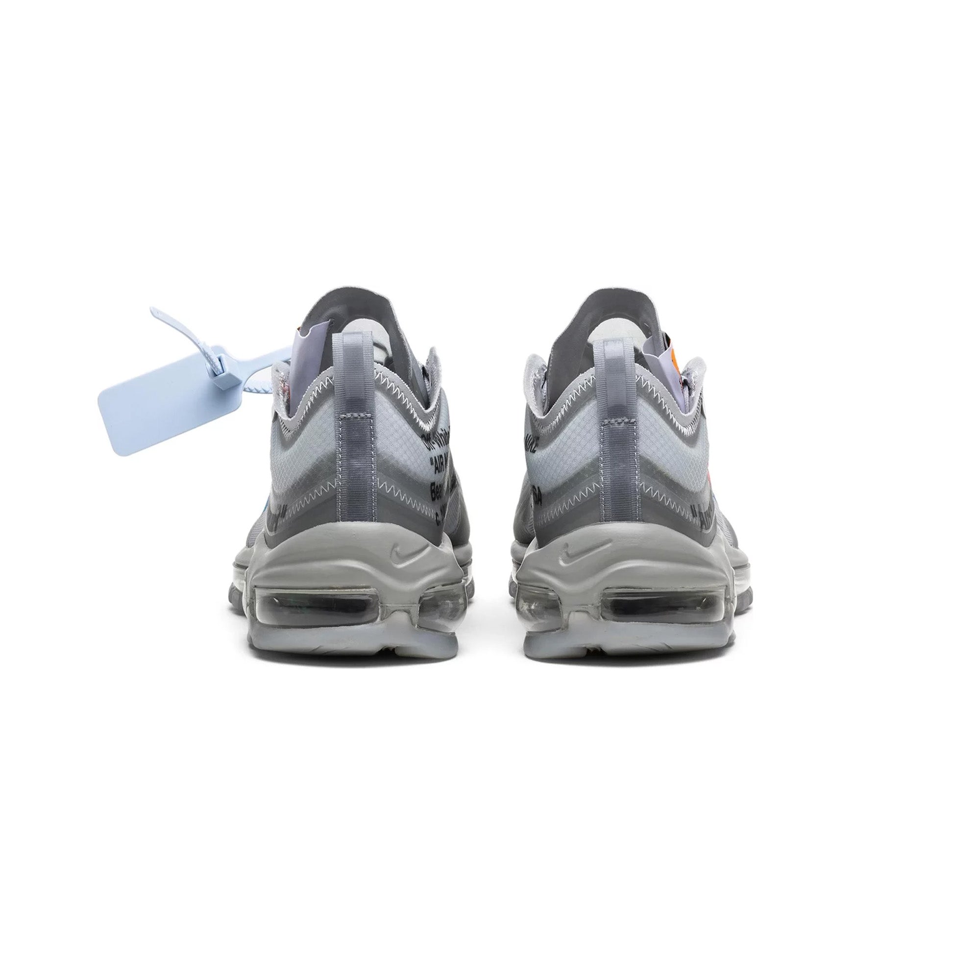 Nike Air Max 97 x Off-White 'Menta' Sneakers - New Authentic Men's/Women's Running Shoes for Jogging & Streetwear Fashion