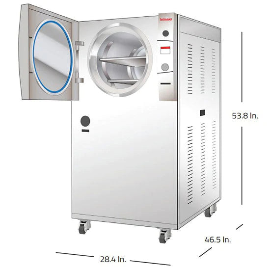 TUTTNAUER 3870HSG WS Pre and Post Vacuum Autoclave - High Performance Sterilizer for Dental Clinics, Hospitals & Laboratories | Fast Sterilization for Medical Instruments & Equipment