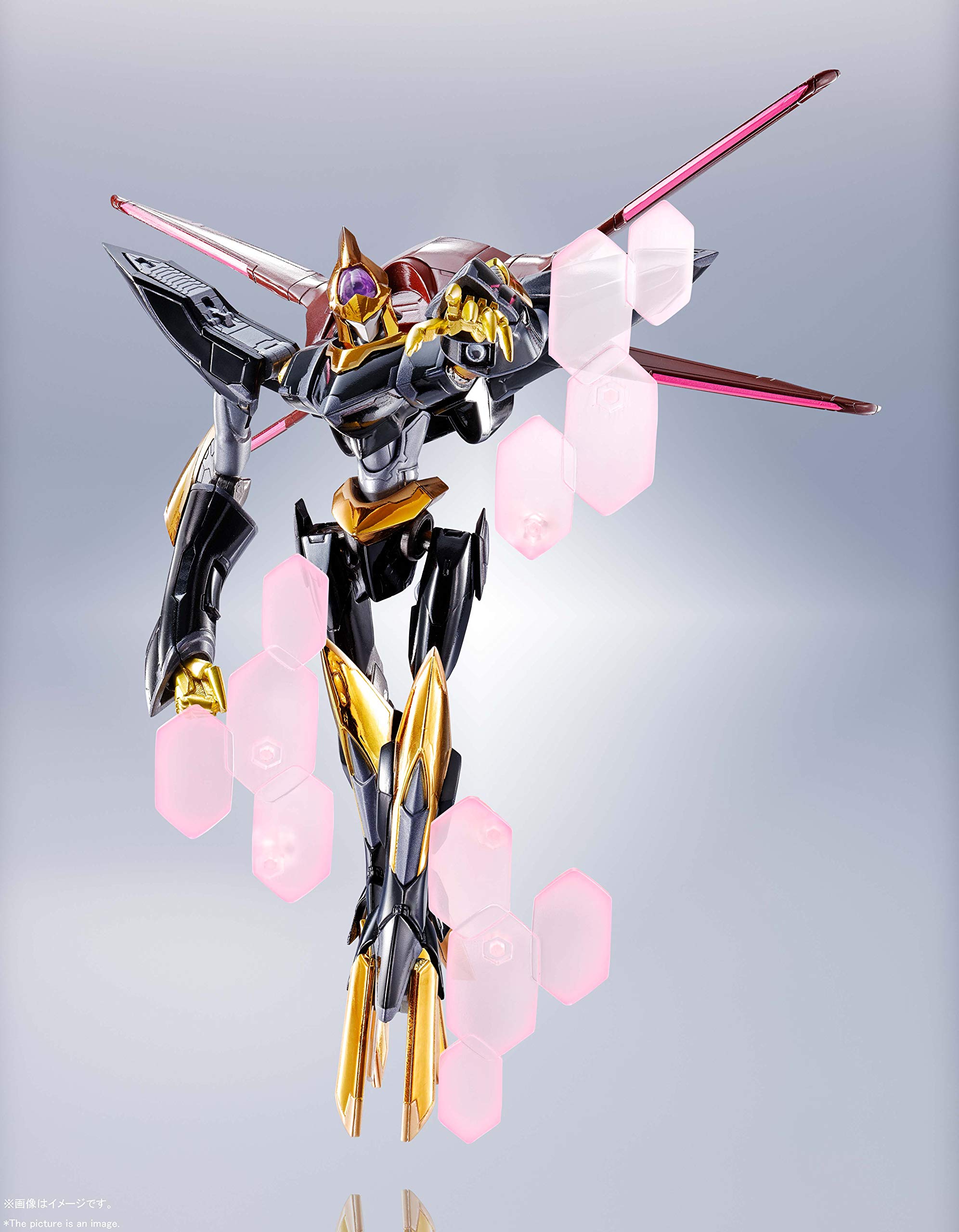 TAMASHII NATIONS Code Geass Lelouch of The Rebellion Shinkiro Robot Spirits Action Figure - Bandai Spirits Collectible Anime Model for Display & Gifts