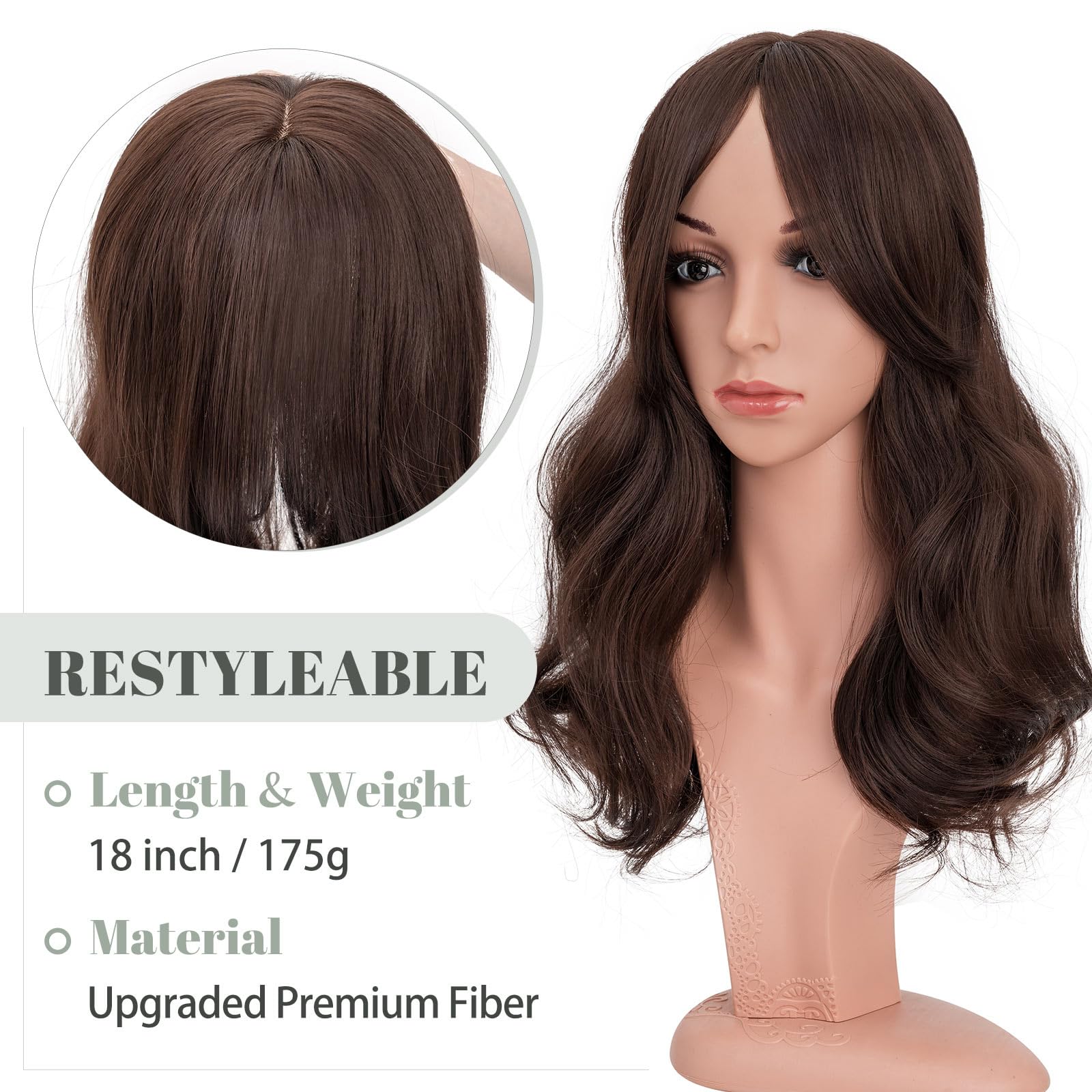 Mixed Blonde to White With Dark Root