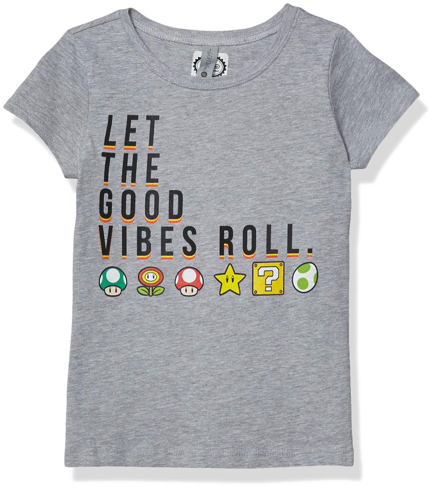 Nintendo Girls' T-Shirt - Cute Video Game Graphic Tee for Kids & Teens - Perfect for Gaming, School & Casual Wear