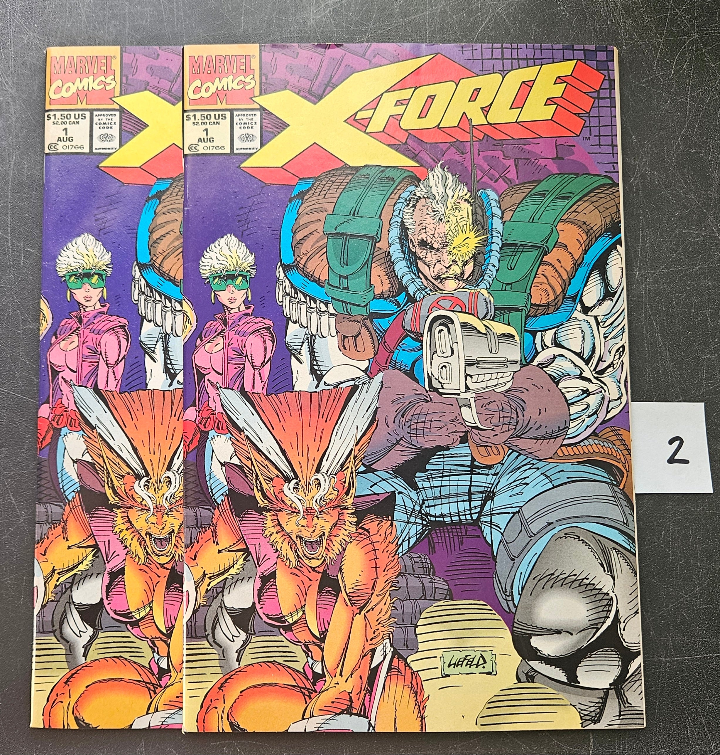 X Force #1 August 1991 Marvel Comics - Rare Vintage Collectible Comic Book for Superhero Fans & Comic Collectors - Perfect for Display, Gifts, and Investment