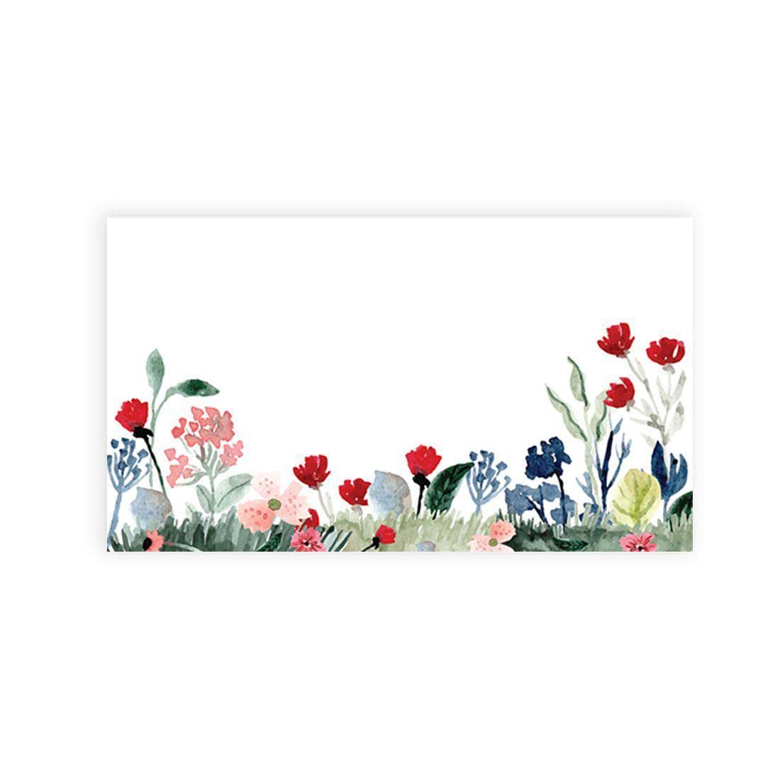 Premium Watercolor Garden Place Cards for Weddings – Elegant Seating Name Cards with Holders, 60-Pack (2 x 3.5 Inches) – Perfect for Wedding Tables, Bridal Showers & Special Event Decorations