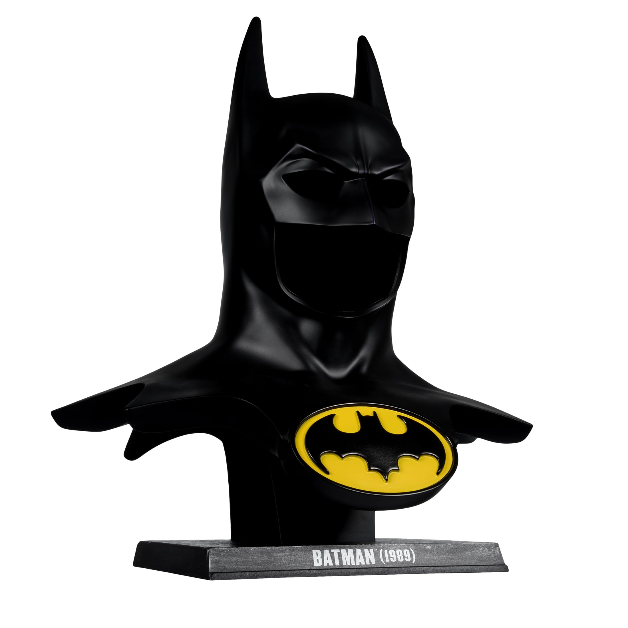 McFarlane Toys DC Direct Batman 1989 Movie Cowl Replica 1:1 Scale - Premium Collectible for Superhero Fans & Home Theater Display