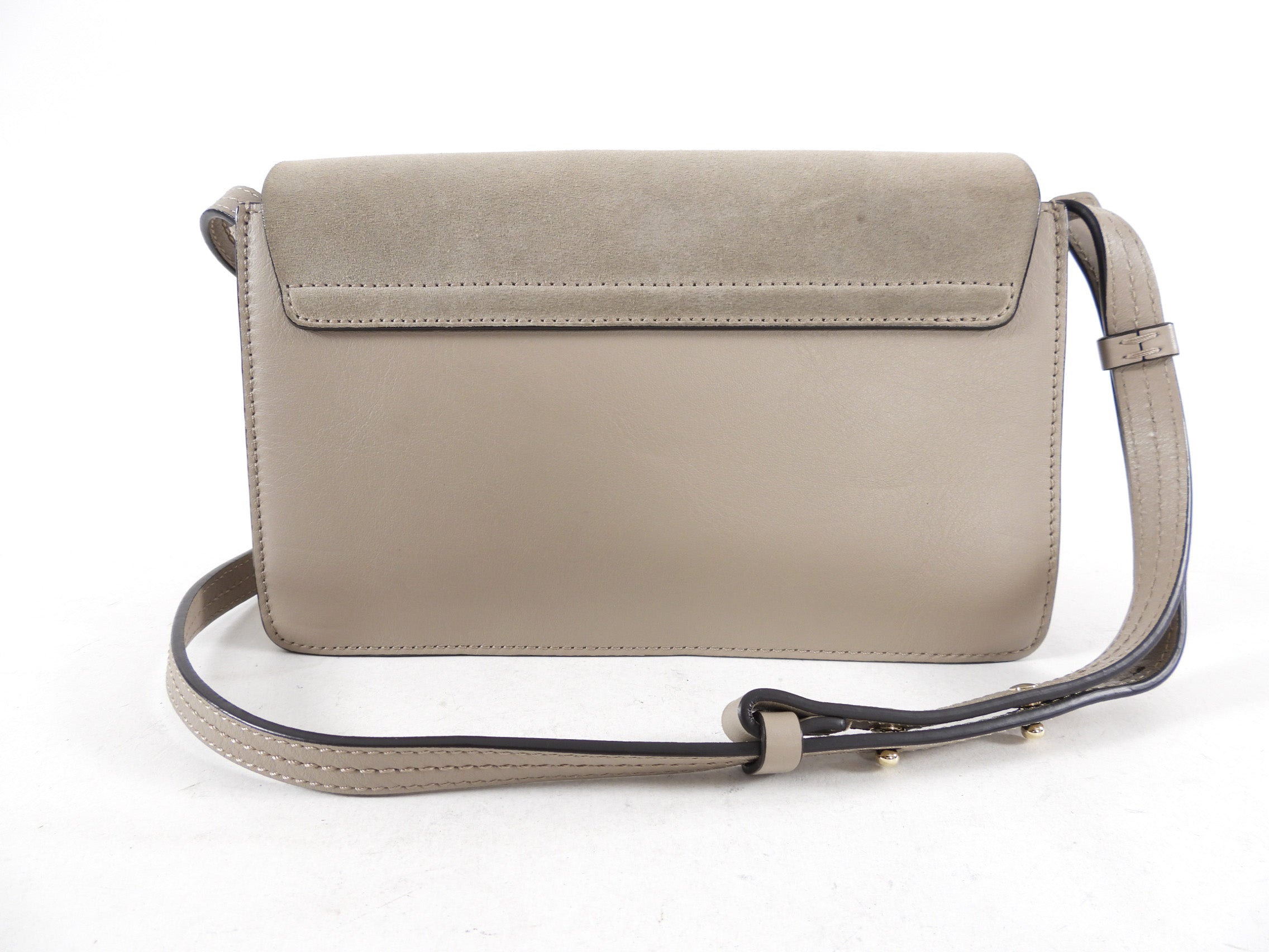 Chloe Faye Small Crossbody Bag in Light Taupe - Stylish Leather Shoulder Bag for Women | Perfect for Work, Travel & Everyday Use