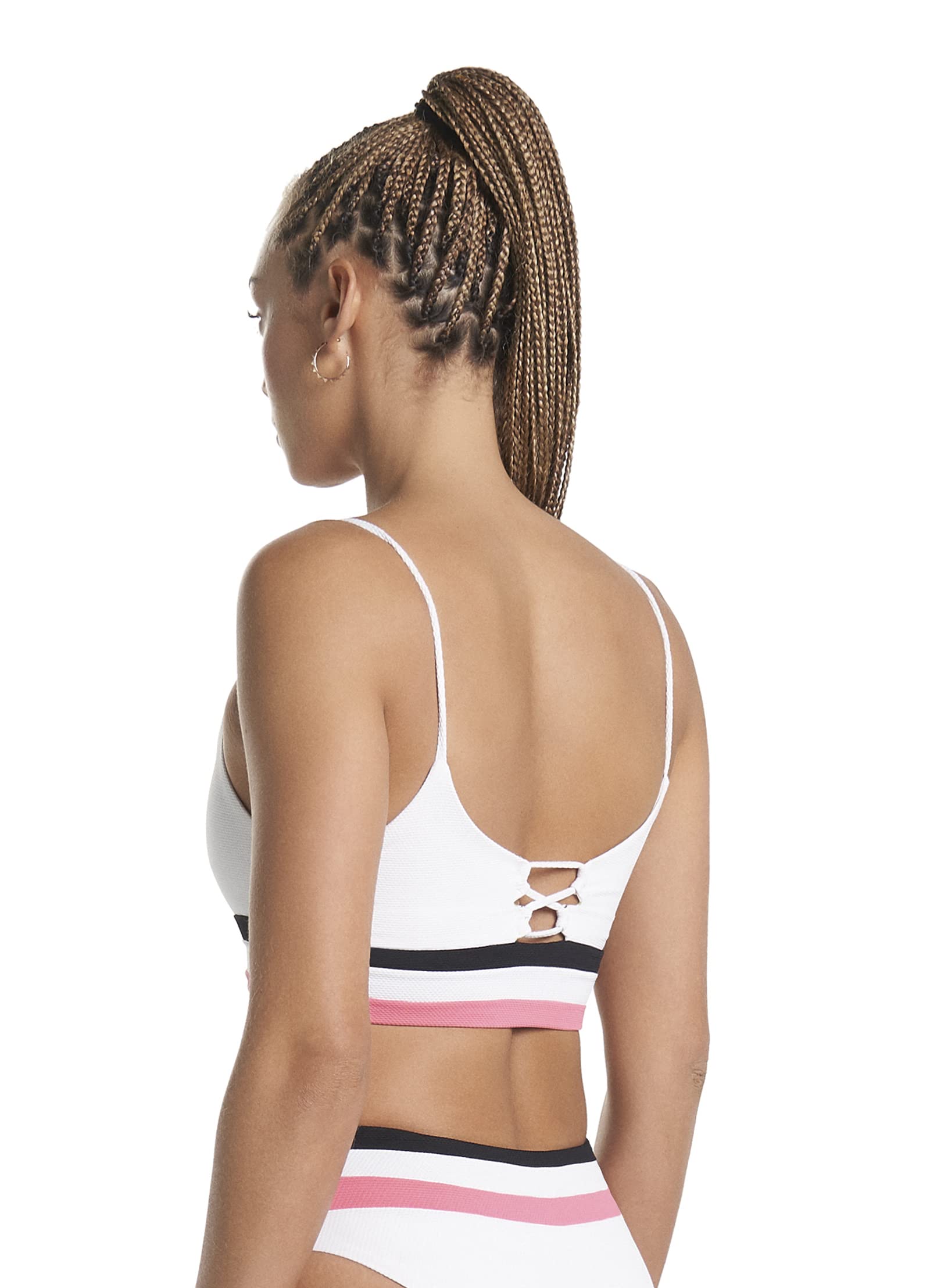Maaji Women's Sporty Bralette Top with Removable Soft Cups - Comfortable Yoga & Workout Activewear for Gym, Running & Lounge Wear