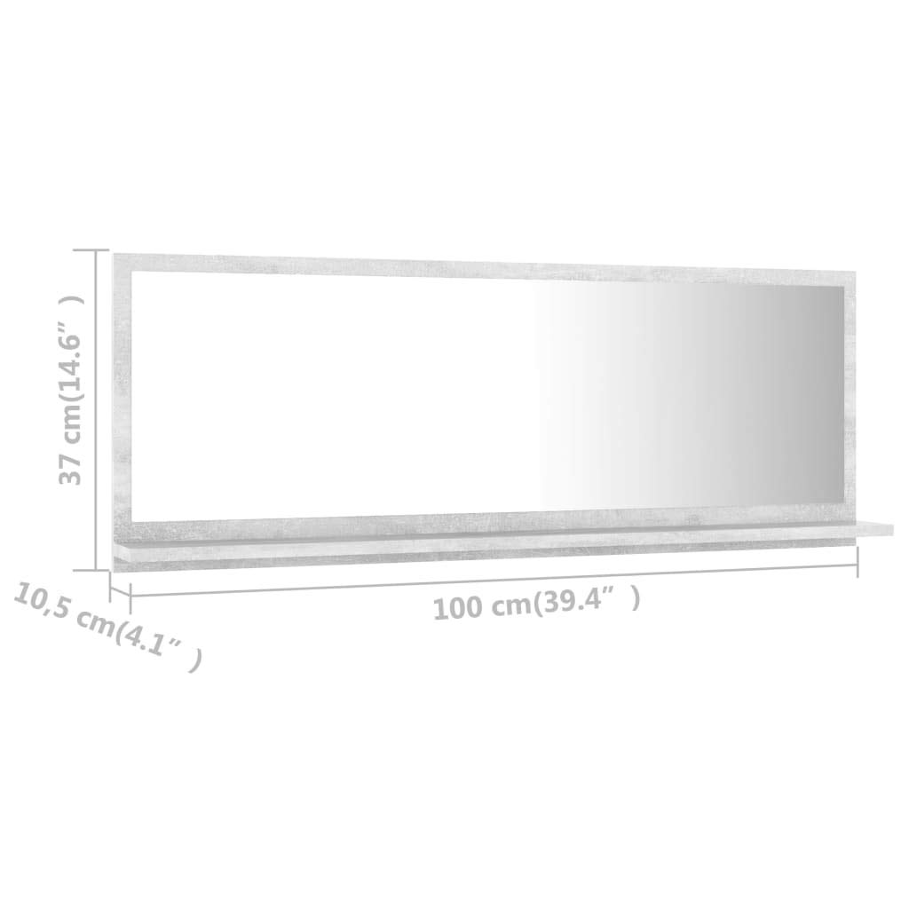 Modern Bathroom Vanity Set with Mirror - Durable Chipboard, Easy Assembly for Home Decor