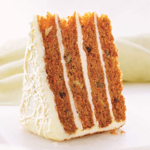 Sweet Street 4-Layer Carrot Cake (1 Count) - Moist & Delicious Homemade Style Dessert for Birthdays, Parties & Holiday Celebrations | Perfect Gift for Cake Lovers