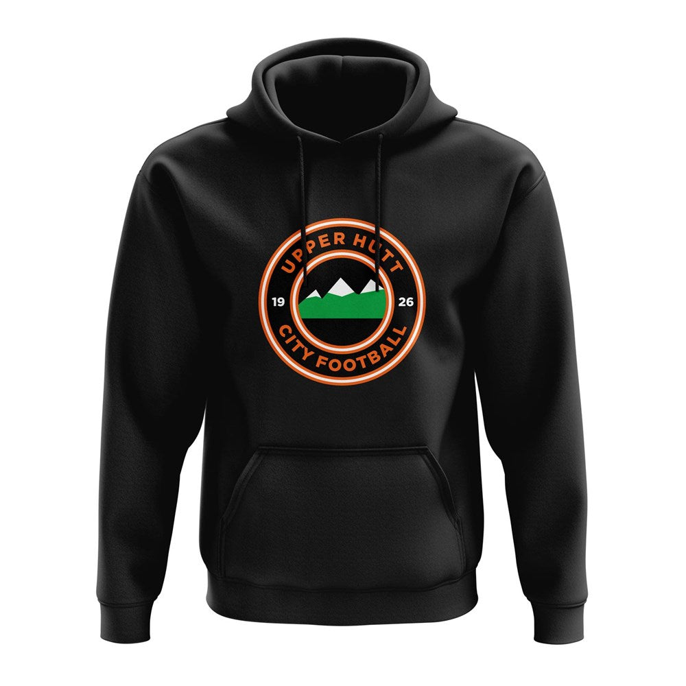 Upper Hutt City Football Club Hoodie - Embroidered Logo Pullover Sweatshirt for Men & Women - Perfect for Soccer Fans, Game Day & Casual Wear