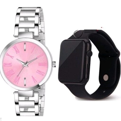 Stylish Women's Combo Watches Set (SR-493 AT-4931) - 2 Pack Fashion Watch Gift for Her - Perfect for Everyday Wear, Office & Special Occasions