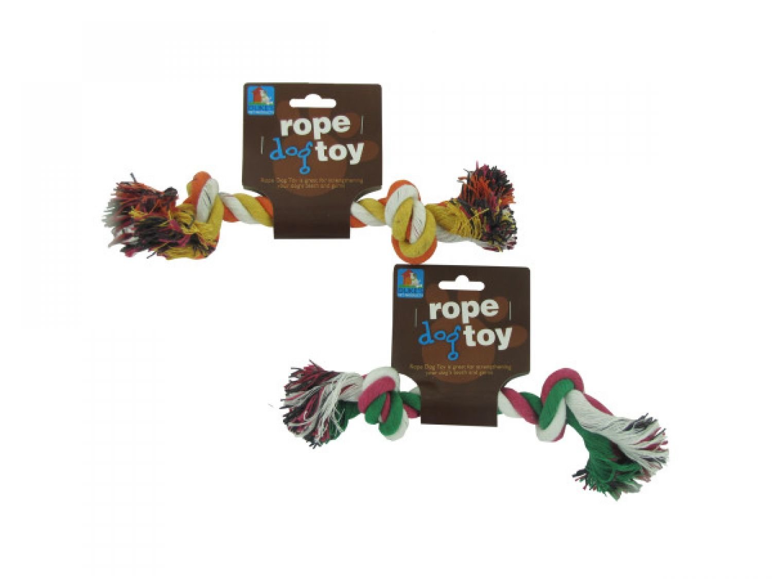StarSun Depot Multi-Color Knotted Rope Dog Toys - 48 Pack Durable Chew Toys for Small & Large Dogs | Interactive Play, Dental Health, Training Reward | Perfect for Indoor & Outdoor Use