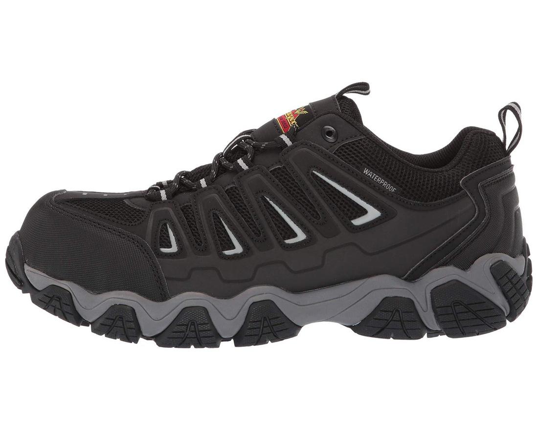 Crosstrex Series Ox Composite Toe Hiking Boots - Waterproof & Slip-Resistant Work Shoes for Men - Ideal for Construction, Outdoor Work & Heavy Duty Hiking