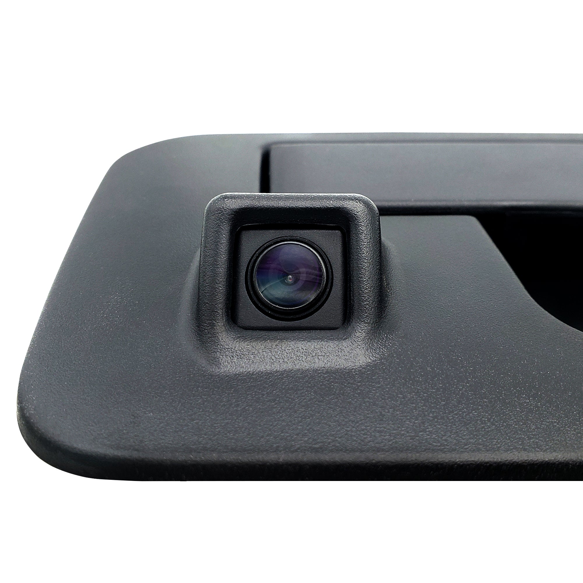 Nissan Titan 2013-2015 Black Tailgate Handle Replacement with Backup Camera - Durable Truck Accessory for Off-Roading & Towing