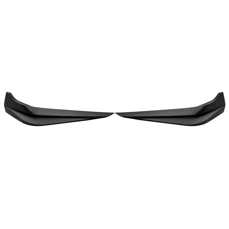 HPD Style 2PCS Front Bumper Splitters for 2022-2023 Honda Civic Sedan & Hatchback 11th Gen - Aggressive Front Lip Kit for Enhanced Styling & Aerodynamics | Perfect for Car Enthusiasts & Street Racing