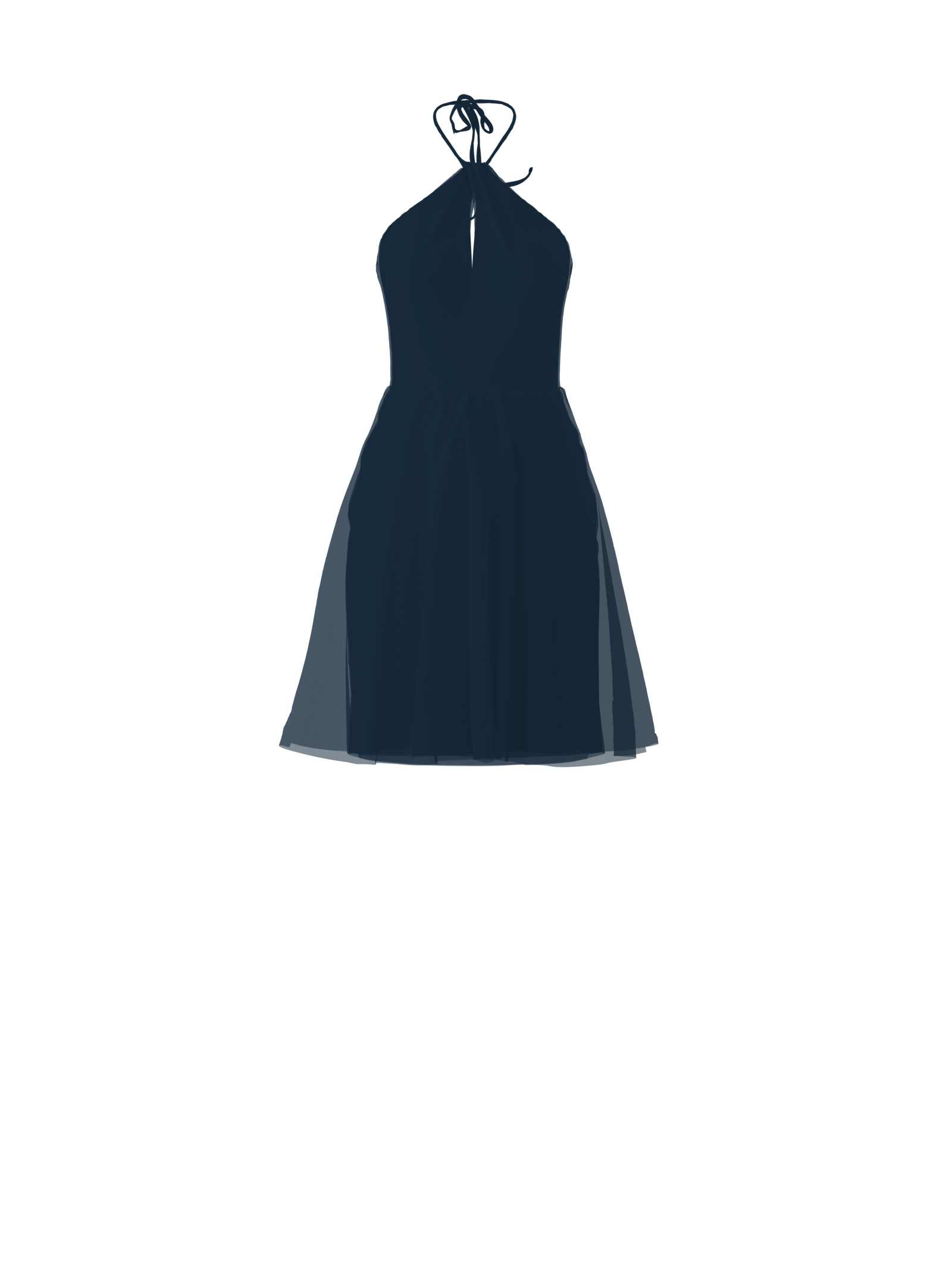 Colby Bodice & Carla Skirt Set - Navy Blue Women's Outfit for Work, Office, and Formal Events