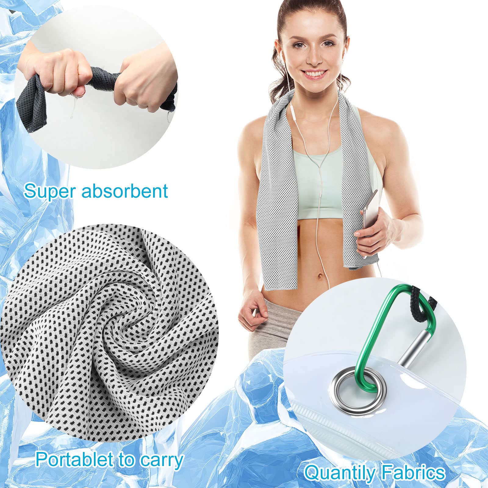 Honoson 20 Pack Cooling Towels 35