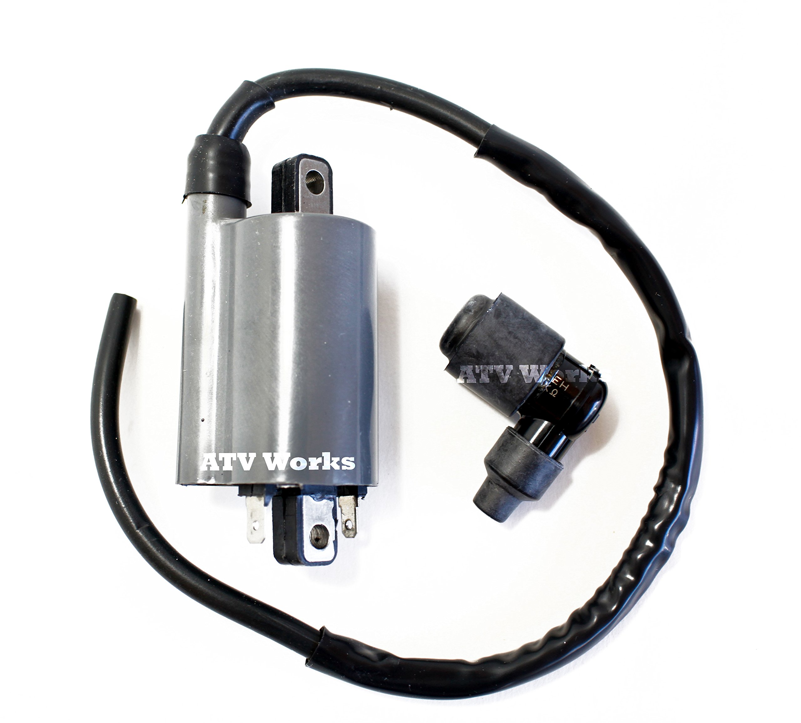 John Deere Mower Engine Ignition Coil Replacement (FD501 FD501V FD590V FD611V FD620D FD661D FD440V) with Plug Cap #21130-2060 - Compatible with Lawn Tractors & Riding Mowers