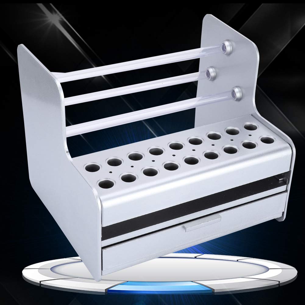 Professional Screwdriver Tweezer Tool Storage Organizer - Mobile Phone Repair Accessories Box with Small Holes & Drawer - Perfect for DIY Projects, Electronics Repair, and Hand Tool Organization in Workshop or Garage