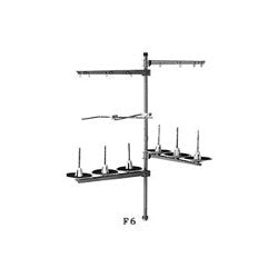 6 Spool Thread Stand for Sewing & Embroidery - Heavy Duty Metal Thread Holder for Quilting, Crafting & DIY Projects | Perfect for Home & Professional Use