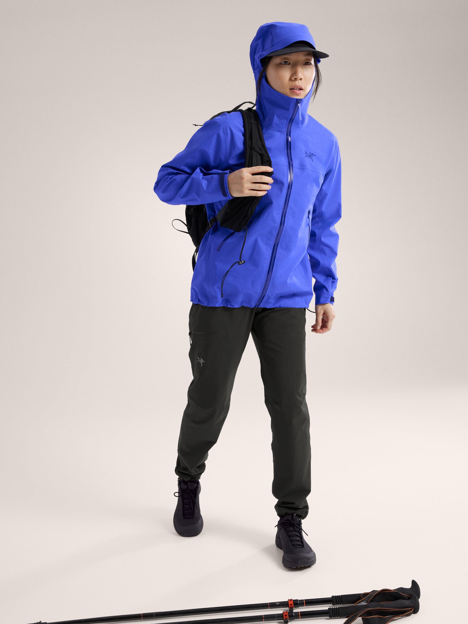 Beta Jacket for Women - Lightweight Waterproof Windbreaker - Perfect for Hiking, Running & Outdoor Adventures | X000007702