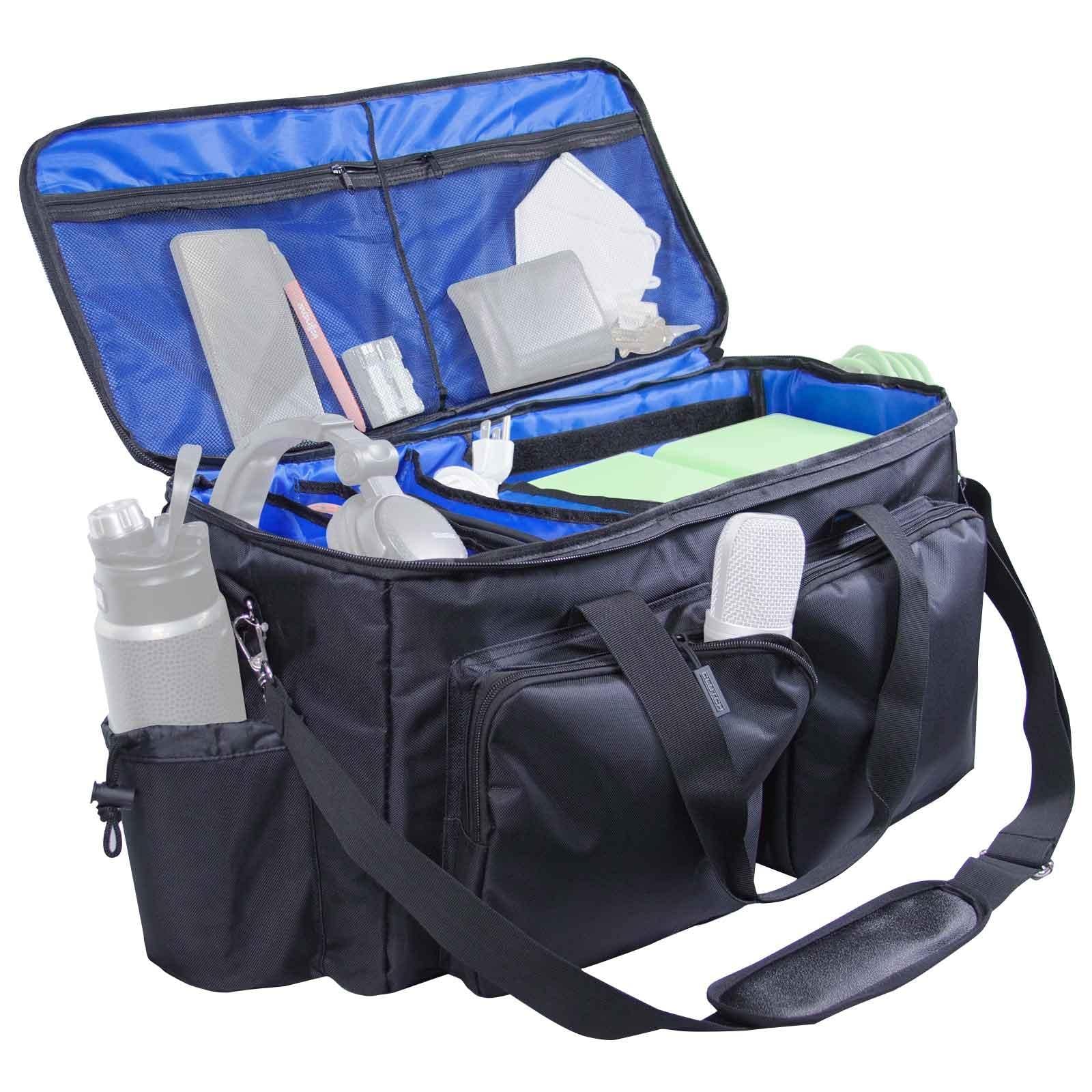 CLUTCH CL-CADDY200 Premium Utility Storage & Transport Bag for Headphones, Cables & Tech Accessories - Perfect for DJs, Musicians & Travel Organization