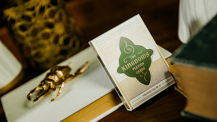 Premium Green Kingdom Playing Cards - Elegant Design for Poker, Magic Tricks & Card Games | Perfect for Parties, Casino Nights & Family Gatherings