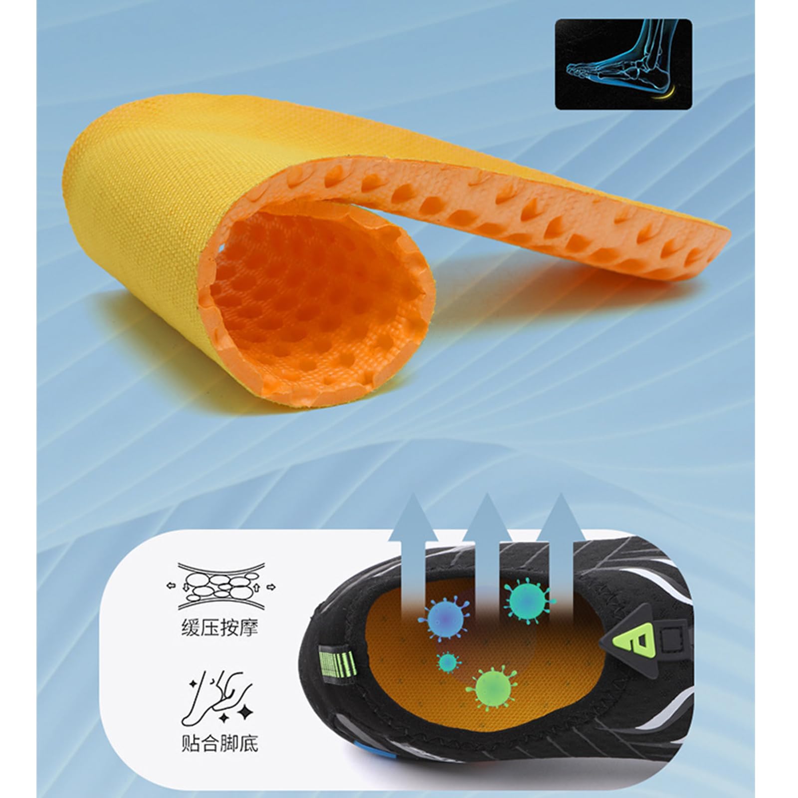 **Treer Quick-Dry Non-Slip Water Shoes for Men & Women – Lightweight Aqua Socks for Beach, Kayaking, Hiking & Water Sports**    *Use Cases: Perfect for beach walks, kayaking, hiking, poolside, and water sports activities.*